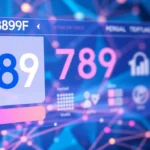 789f website homepage showcasing a professional digital interface with vibrant colors and modern design, highlighting online presence and technology focus.