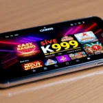 Screenshot of the ck999 app showcasing casino games and betting options to attract users.