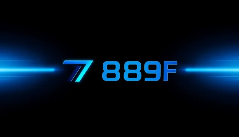 789f logo representing innovative online gaming platform with vibrant neon design for user engagement and brand recognition.