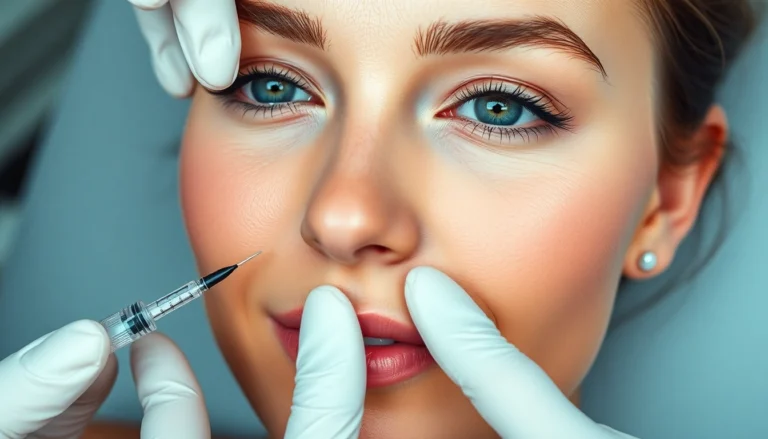Botox Zürich: Professional facial injection for a youthful, rejuvenated look in a modern clinic setting.