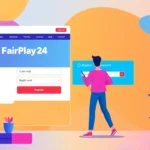 Guide to FairPlay24 register process with a clear, user-friendly interface and engaging design