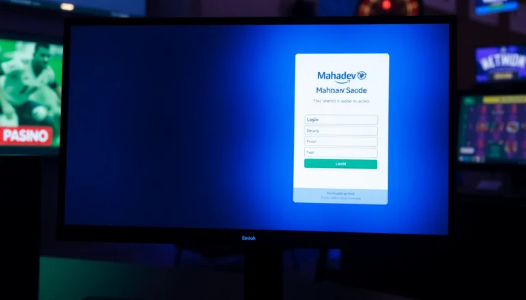 Secure Mahadev book login interface with easy access, highlighting reliable betting platform features for users in India.