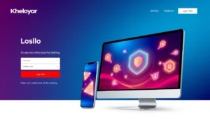 Step-by-step Kheloyar login guide showing a secure online betting platform interface with the