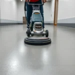 Expert floor preparation Birmingham services demonstrating leveling and grinding concrete