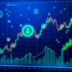Modern digital interface displaying real-time aicoin market data and AI analytics for investors